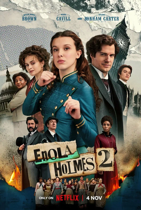 Постер «Энола Холмс 2»