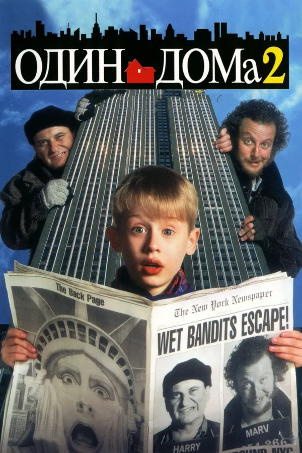 Постер «Один дома 2: Затерянный в Нью-Йорке»